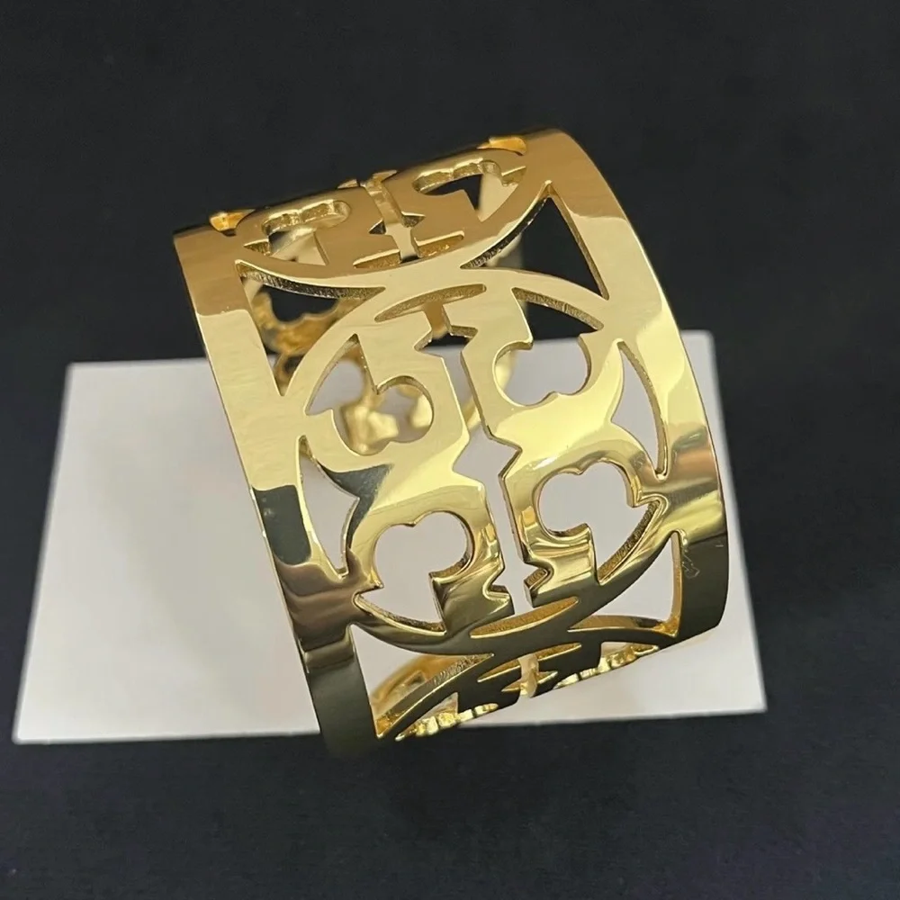 Tory Burch Gold Cuff Bracelet